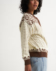 Callahan Knitwear - Oversized Maeve Cardigan - Toffee -