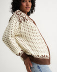 Callahan Knitwear - Oversized Maeve Cardigan - Toffee -