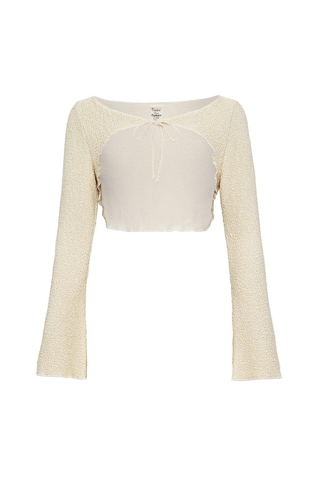 Montce - Oat Texture Nia Long Sleeve Top -