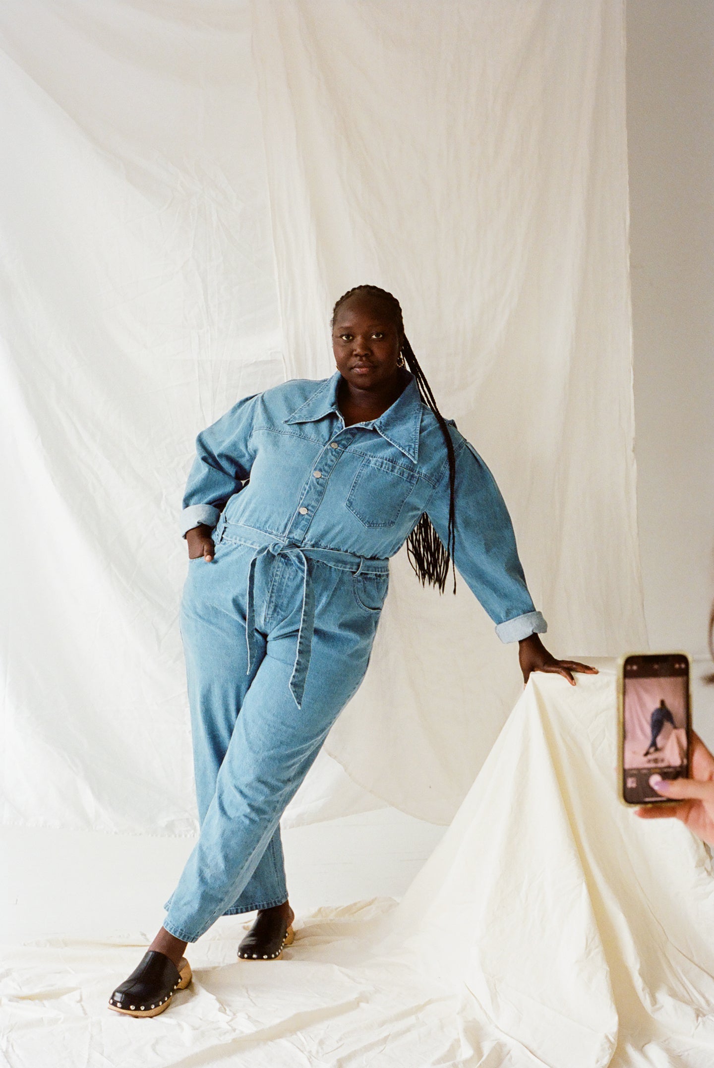 WRAY - Orchard Jumpsuit - Blue Stone -