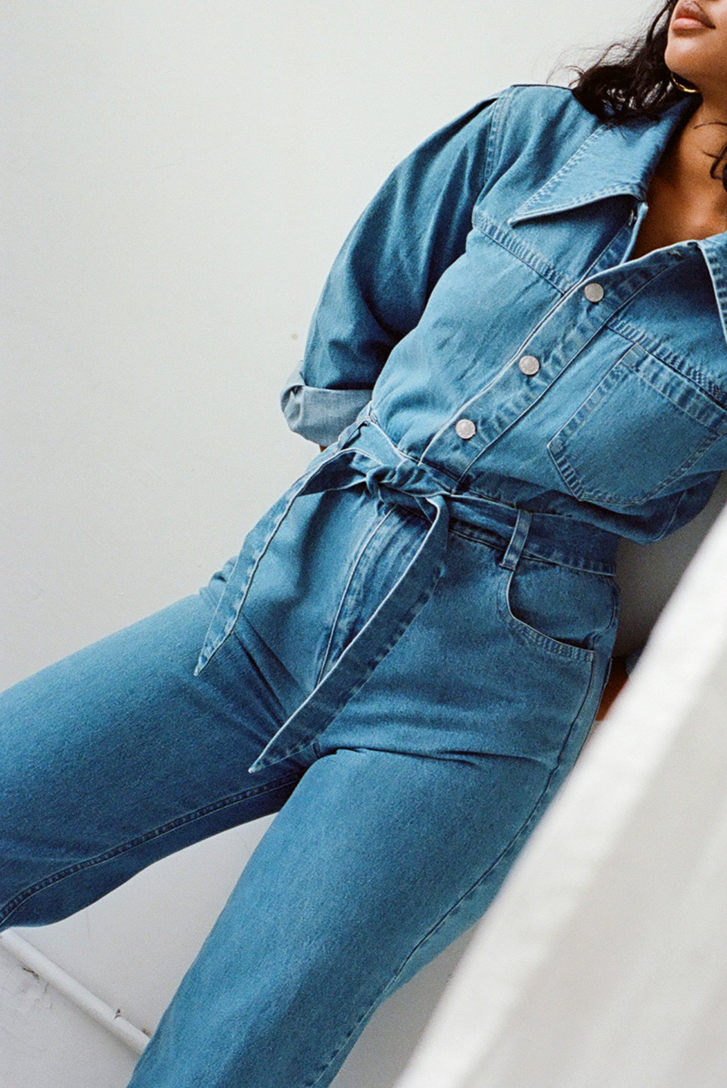 WRAY - Orchard Jumpsuit - Blue Stone -