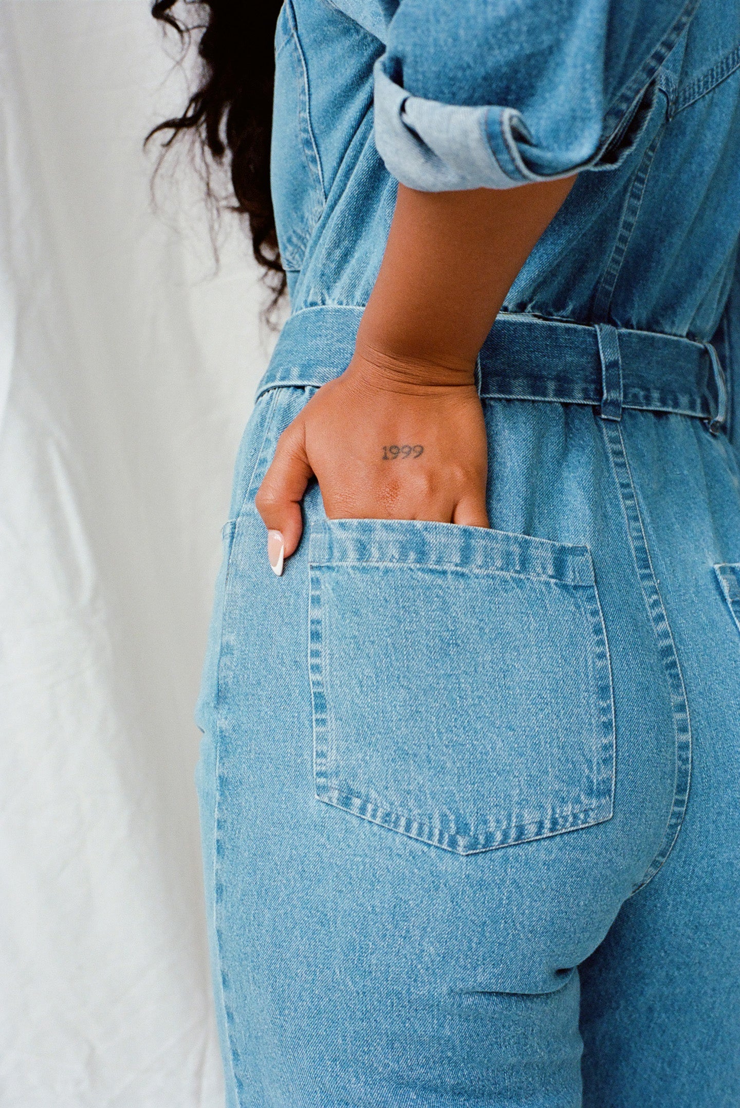 WRAY - Orchard Jumpsuit - Blue Stone -