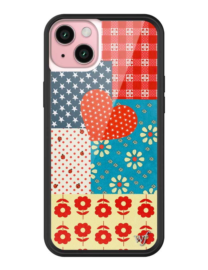 Wildflower iPhone case 15 Plus Flower Patch Flowers Cute