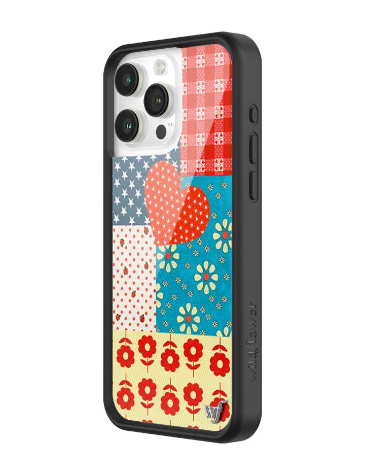 Wildflower iPhone case 15 Pro Max Flower Patch Flowers Cute
