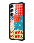 Wildflower Galaxy S25 case Plus Flower Patch Red Cute