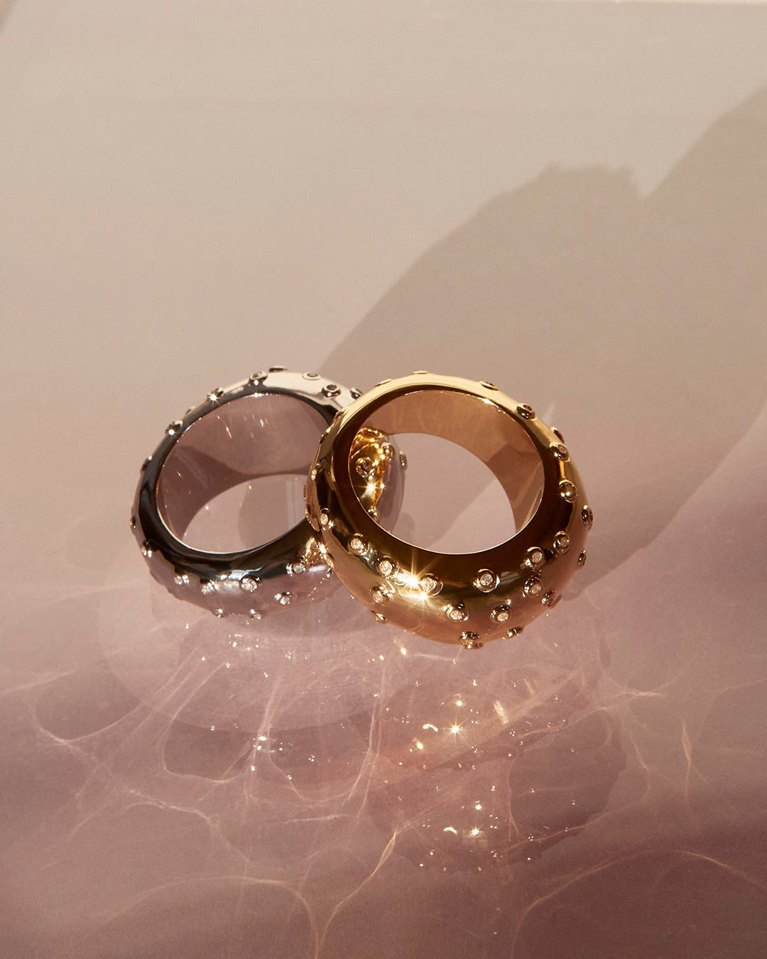 Luv Aj - The Pave Molten Ring -