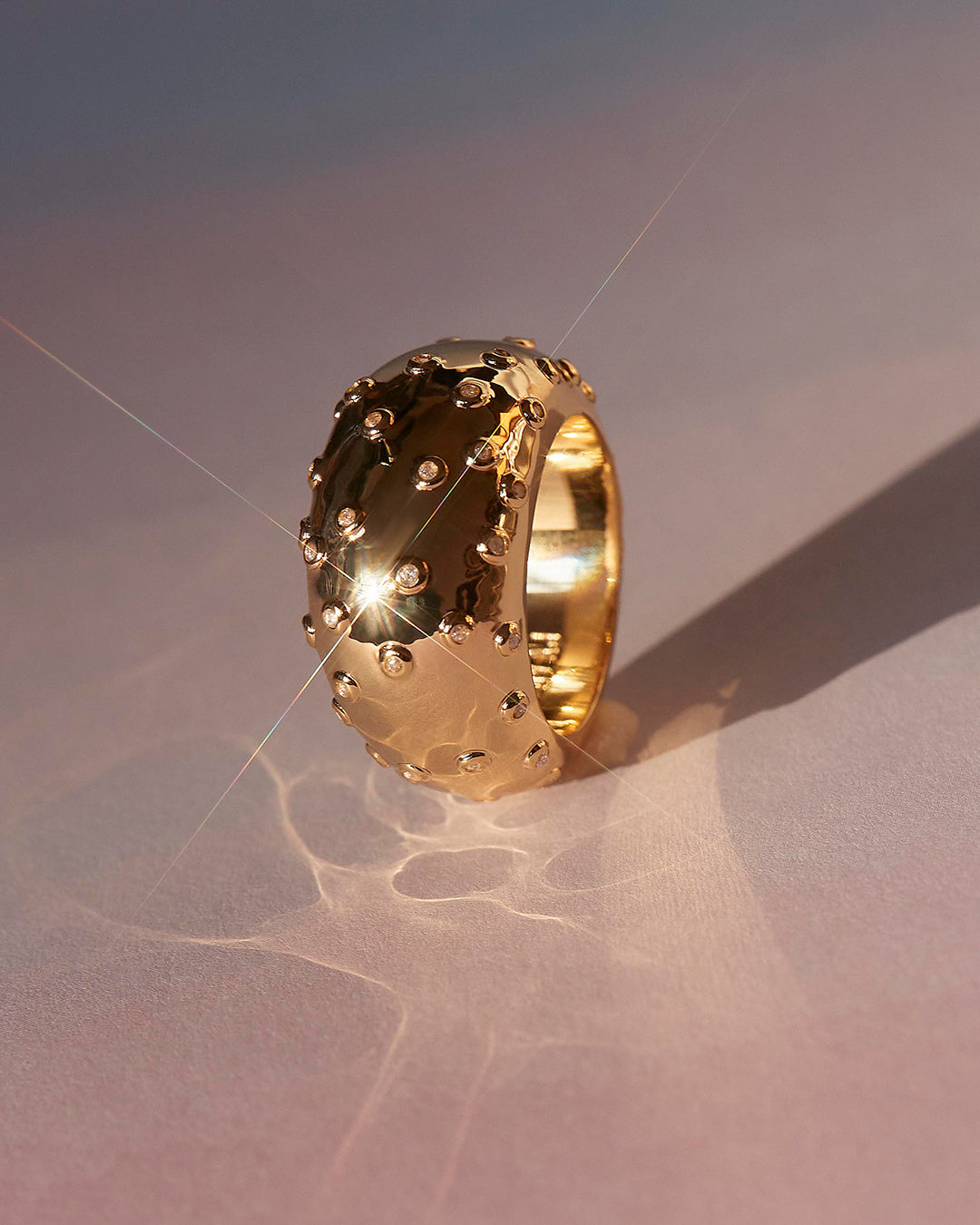 Luv Aj - The Pave Molten Ring -