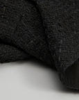 & Other Stories - Ruffle Tweed Mini Skirt - Black -