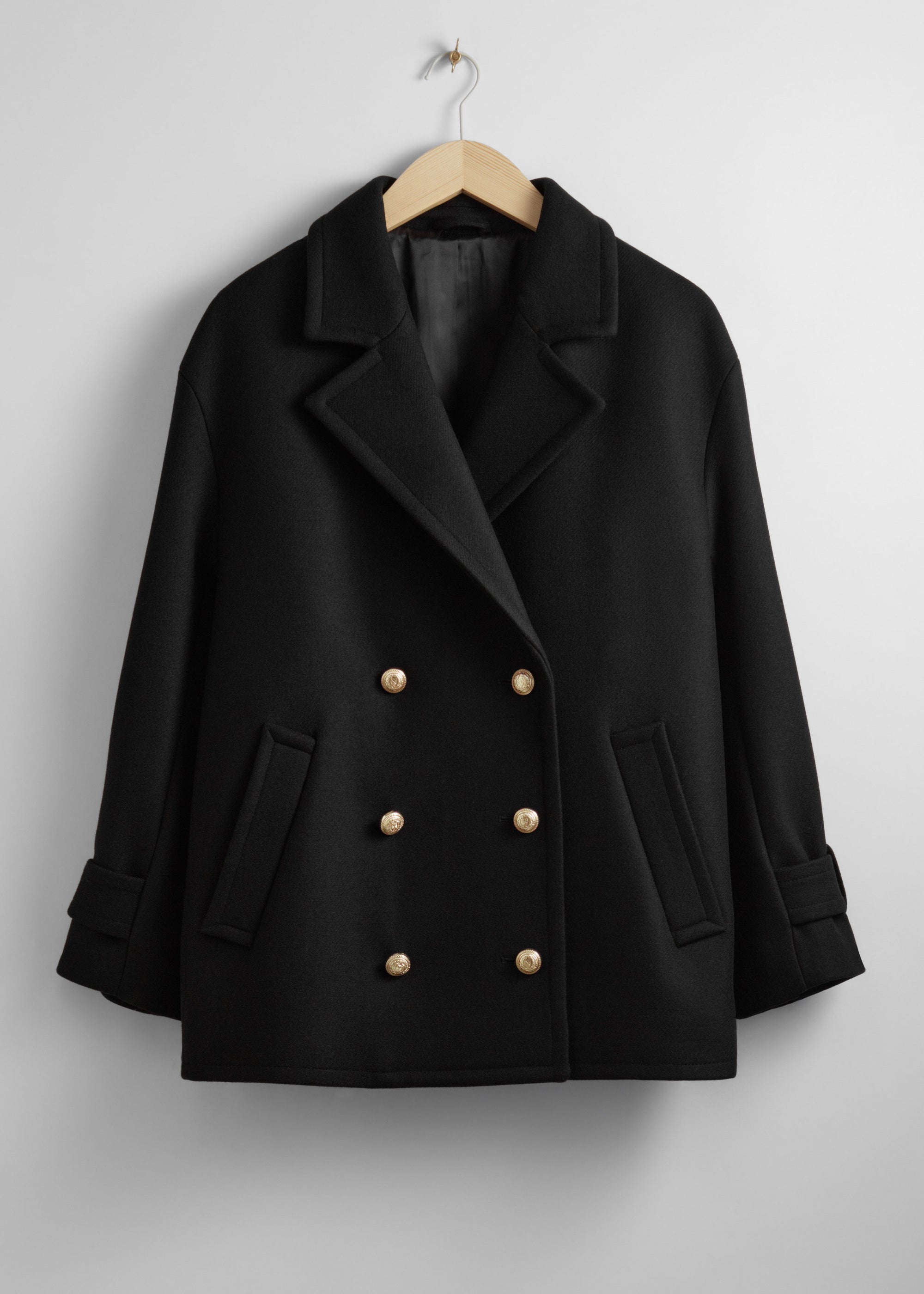 & Other Stories - Tanya Coat - Black -