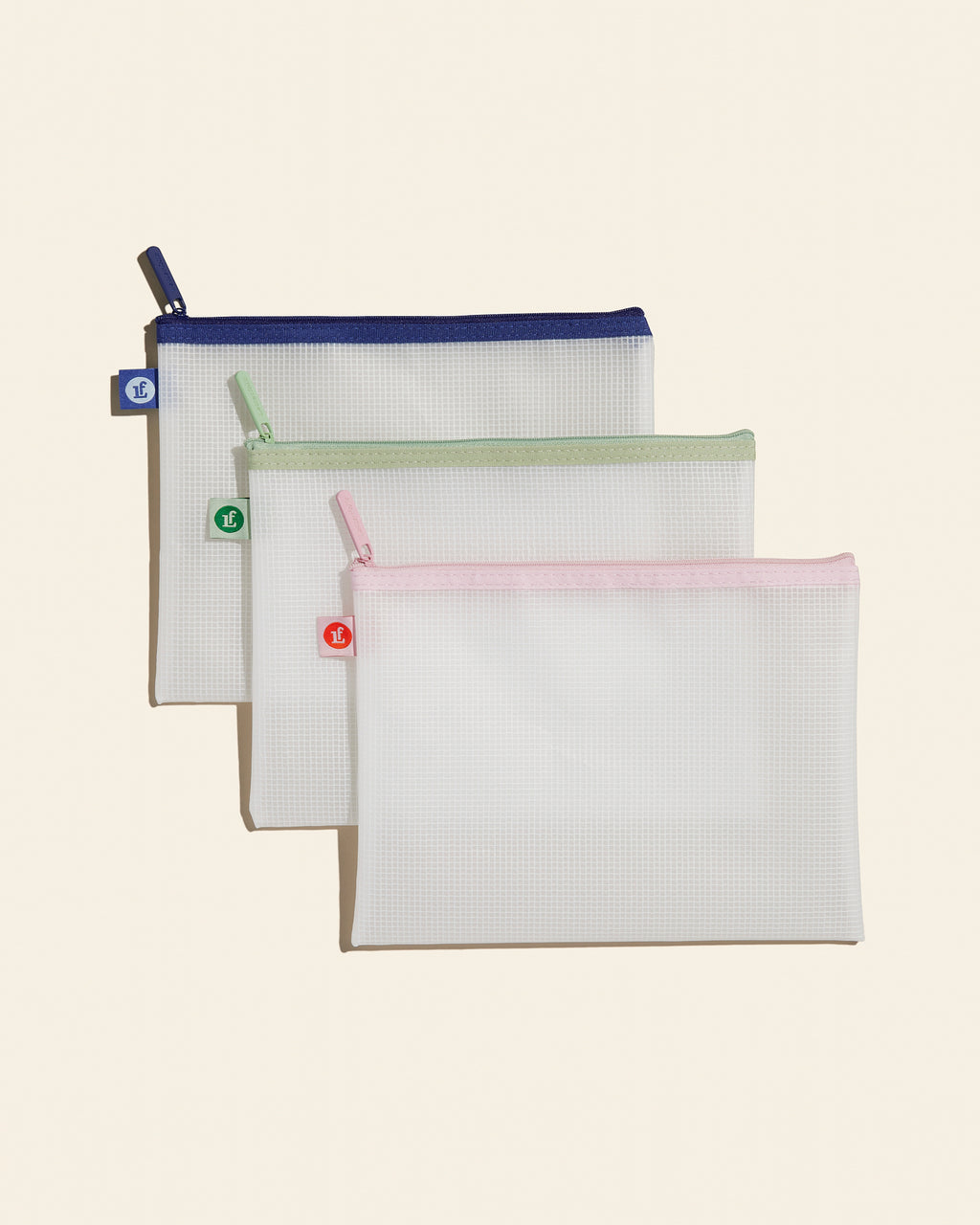 Letterfolk - Pouches - Set of 3 -