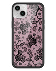 Wildflower iPhone case 14 Plus Lace Lover Pink Cute