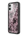 Wildflower iPhone case 16 Plus Lace Lover Pink Cute