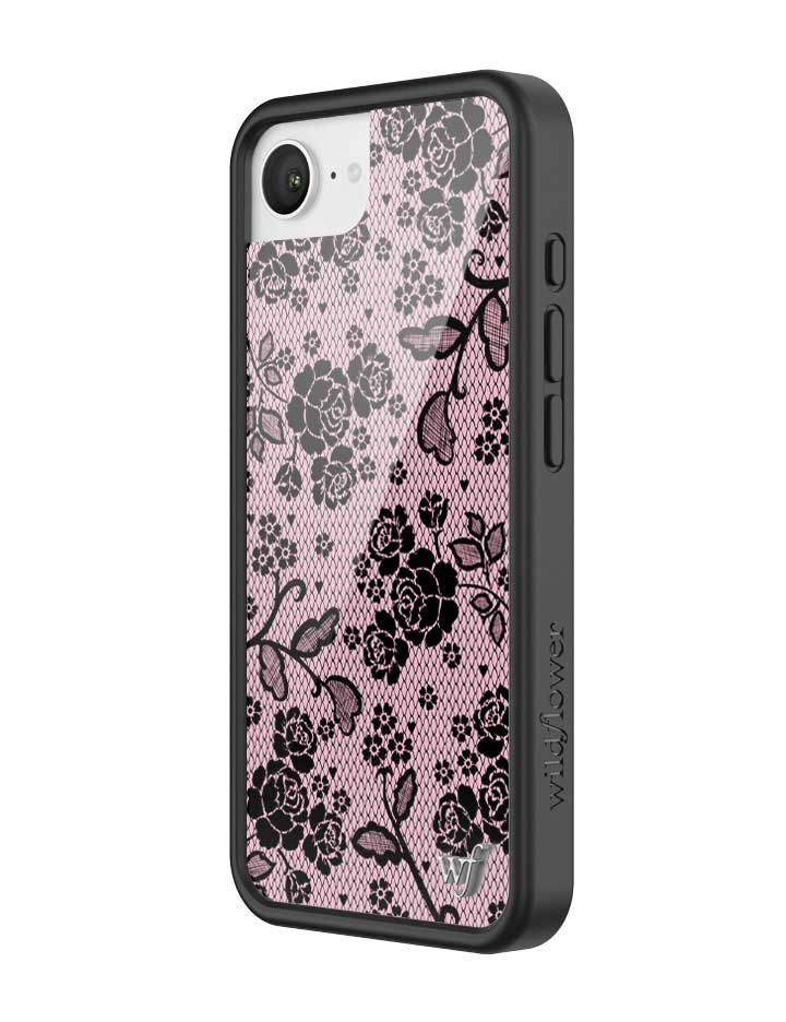 Wildflower iPhone case 17e Lace Lover Pink Cute