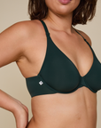 Harper Wilde - Base Unlined Bra - Forest -