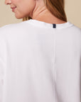 Harper Wilde - Cloud Cotton Tee - White -