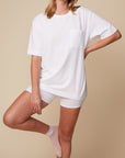 Harper Wilde - Cloud Cotton Tee - White -