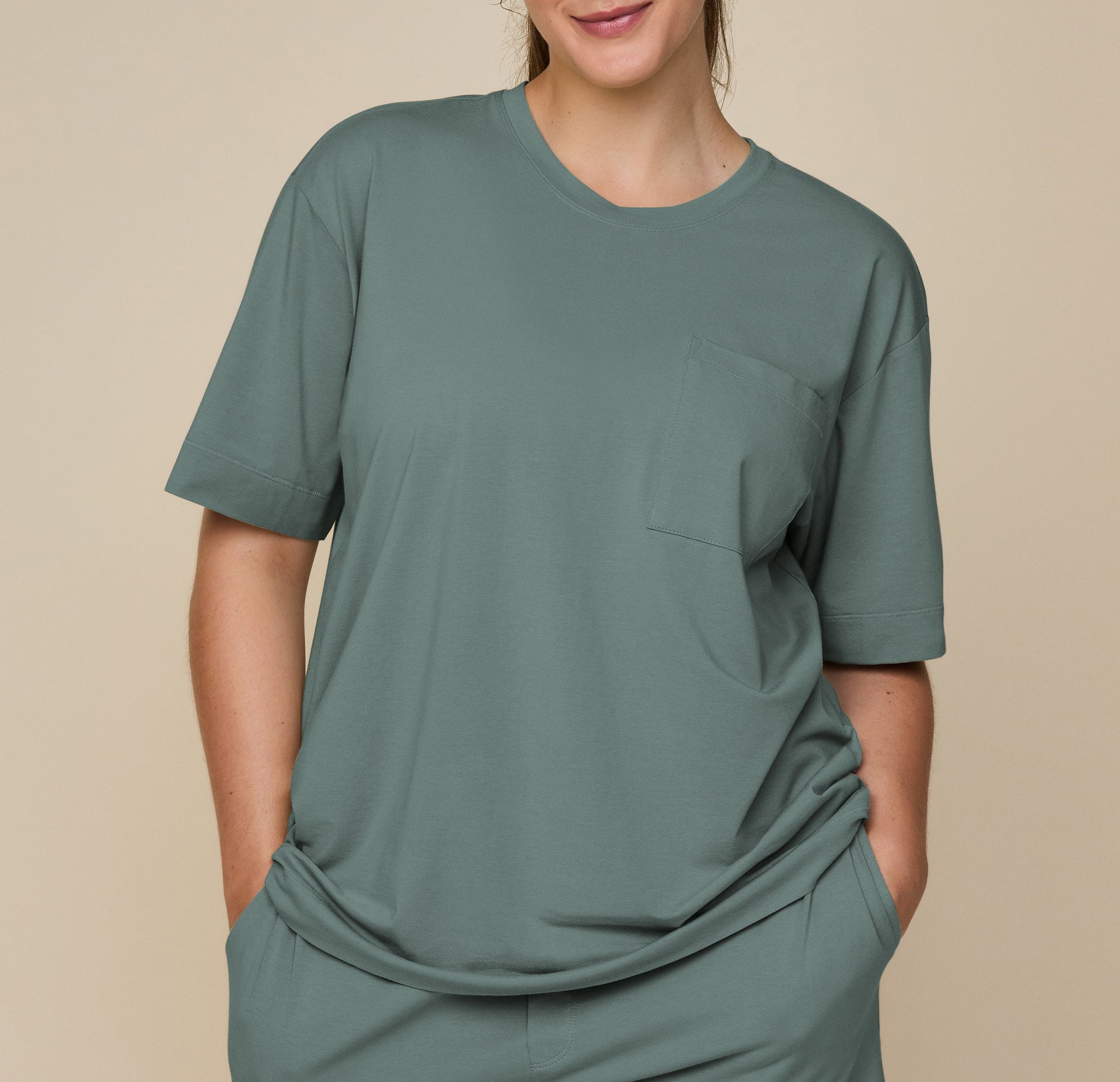 Harper Wilde - Perfect Pima Pajama T-Shirt - Rainforest -