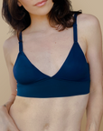 Harper Wilde - Bliss Triangle Bralette: BRB Crying - True Blue -