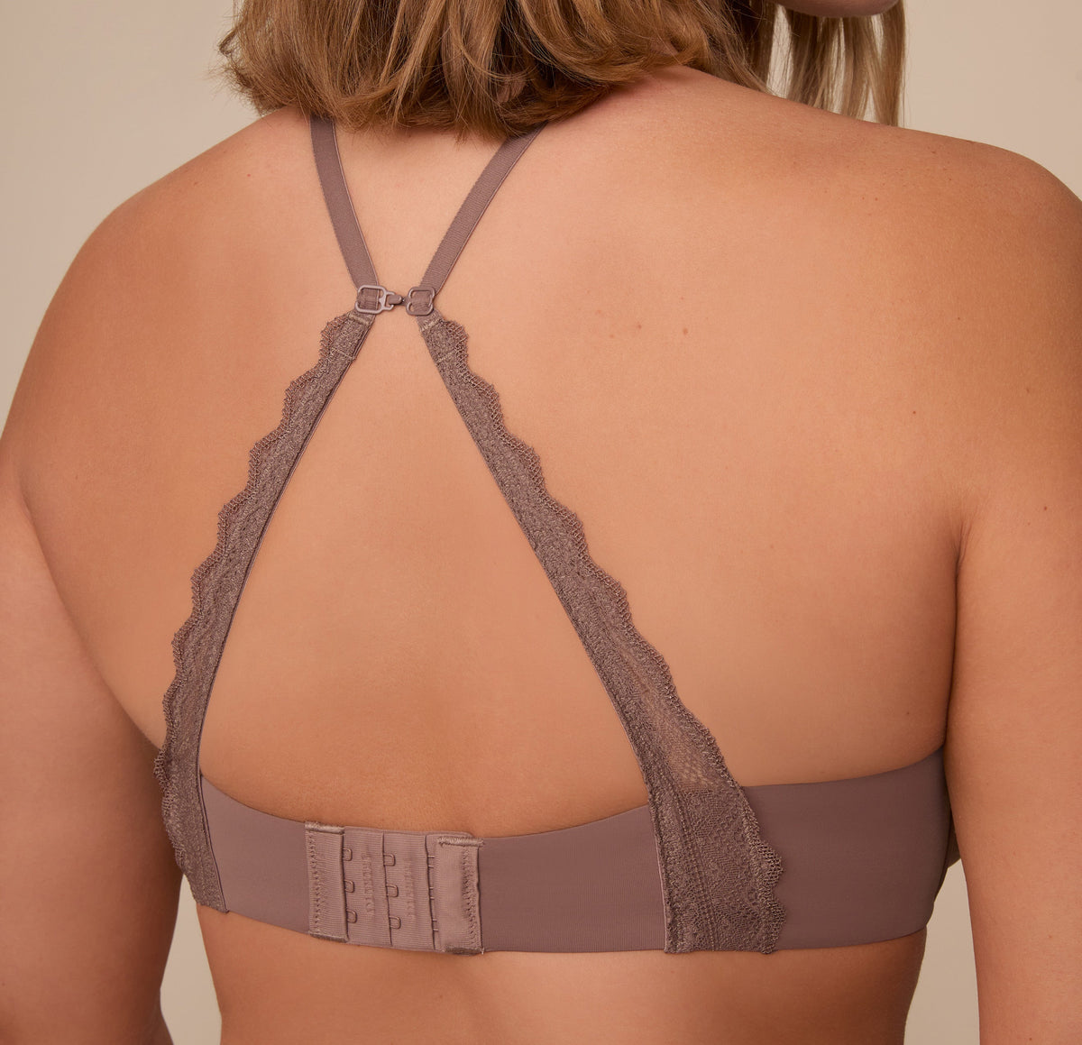 Harper Wilde - Base Lace T-Shirt Bra - Mauve -