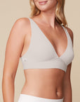 Harper Wilde - Bliss Plunge Adjustable Bralette - Frost -