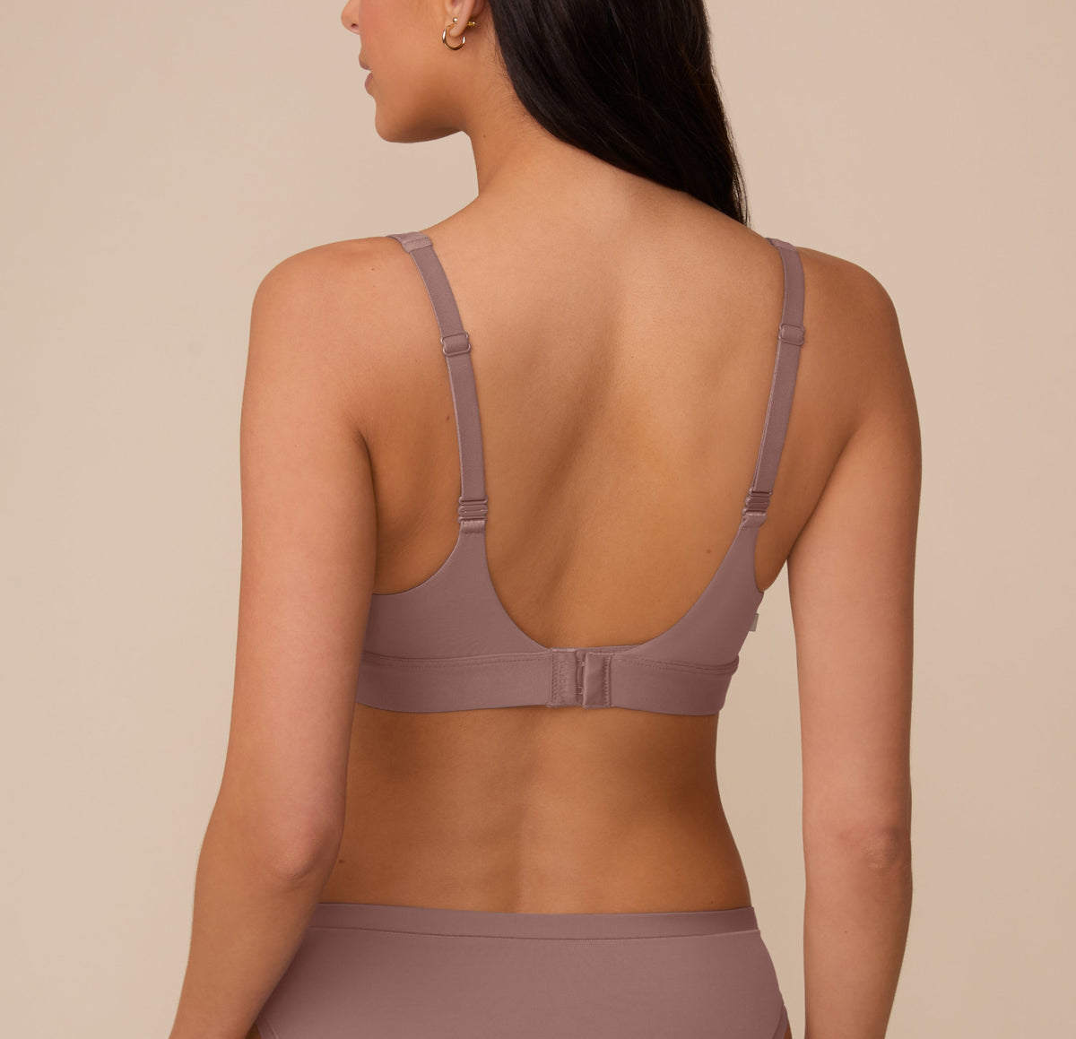 Harper Wilde - Bliss Plunge Adjustable Bralette - Mauve -