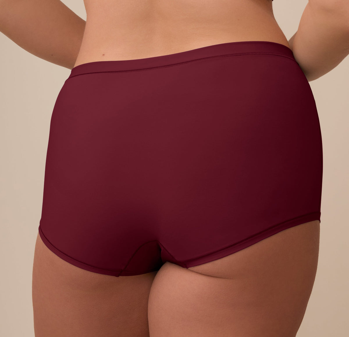 Harper Wilde - Bliss Boyshort - Bordeaux -