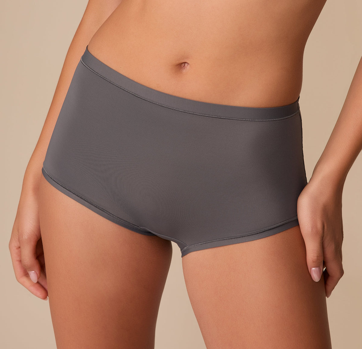 Harper Wilde - Bliss Boyshort - Smoke -