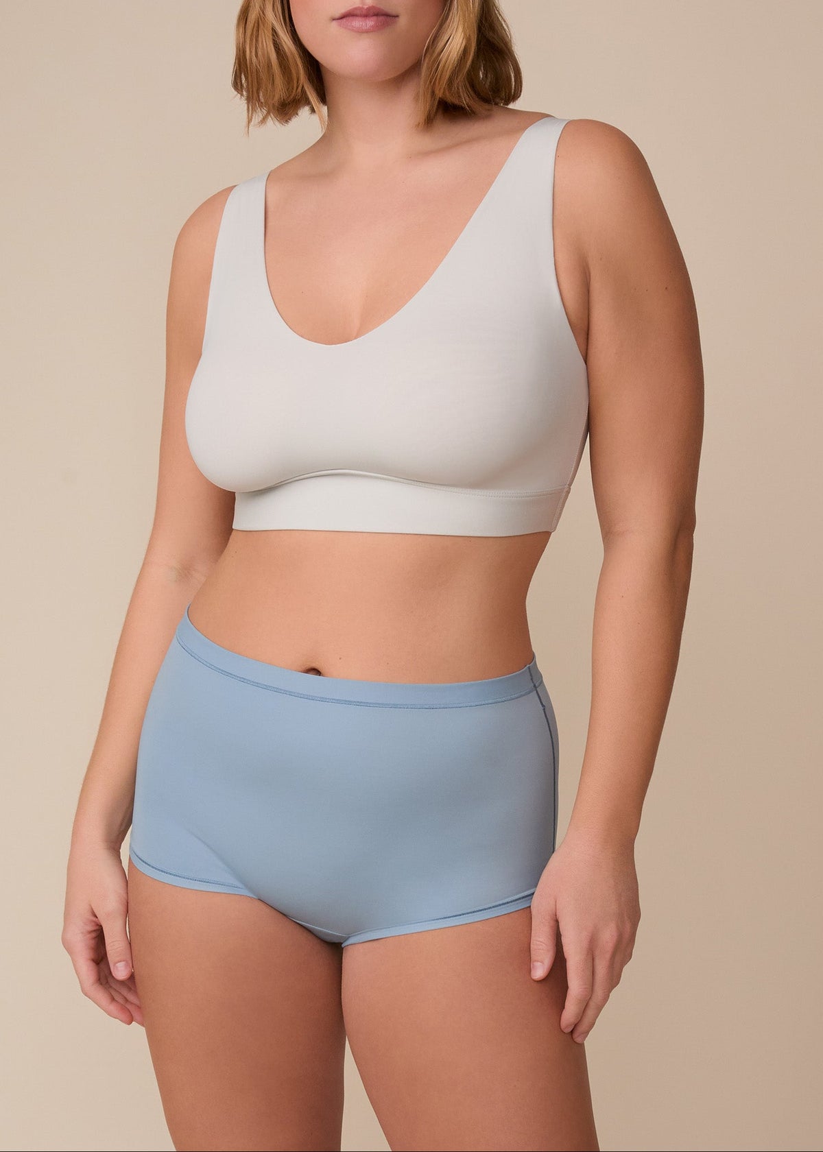 Harper Wilde - Bliss Boyshort - Glacier -