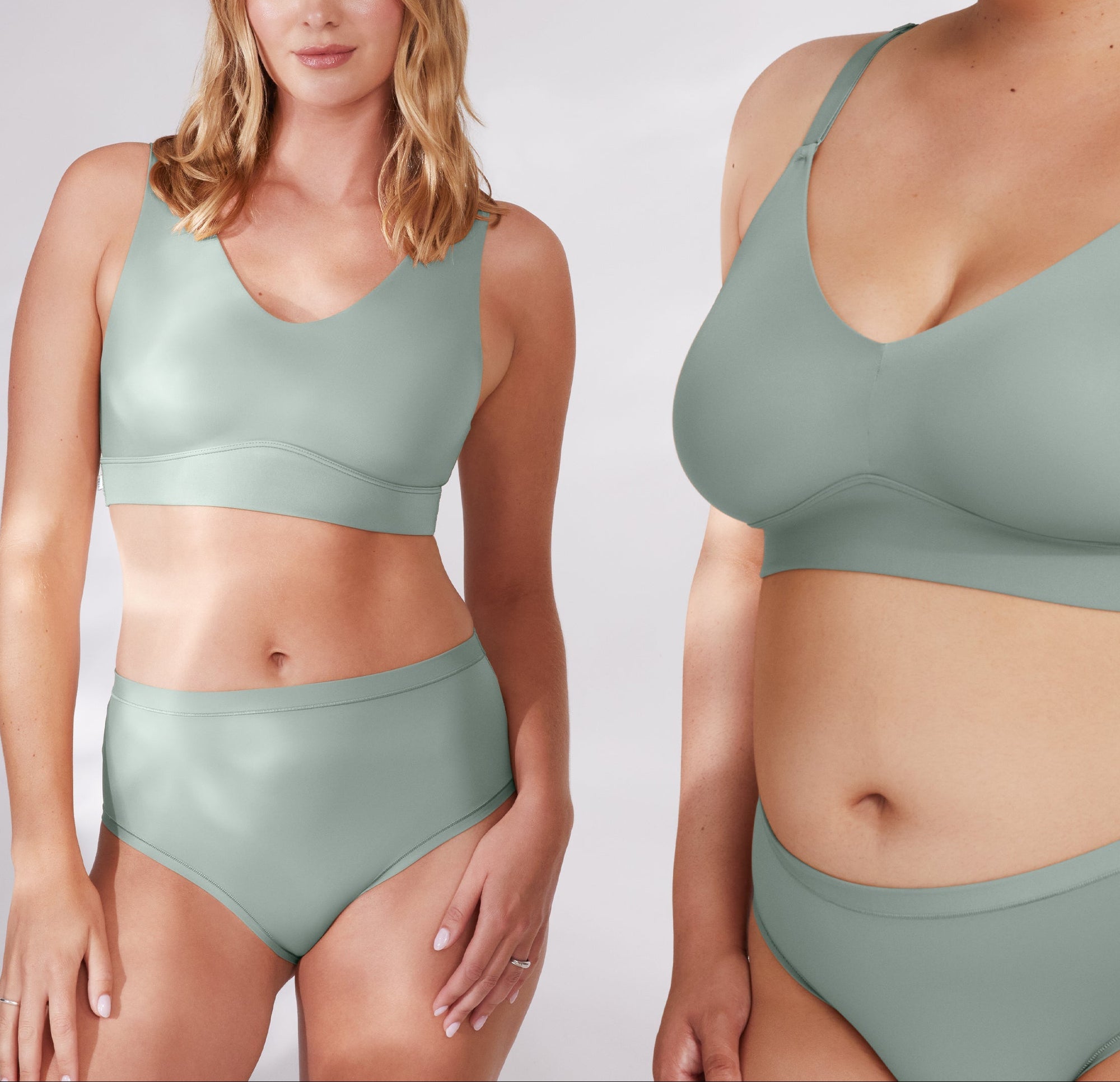 Harper Wilde - Bliss Bralette - Seaglass -