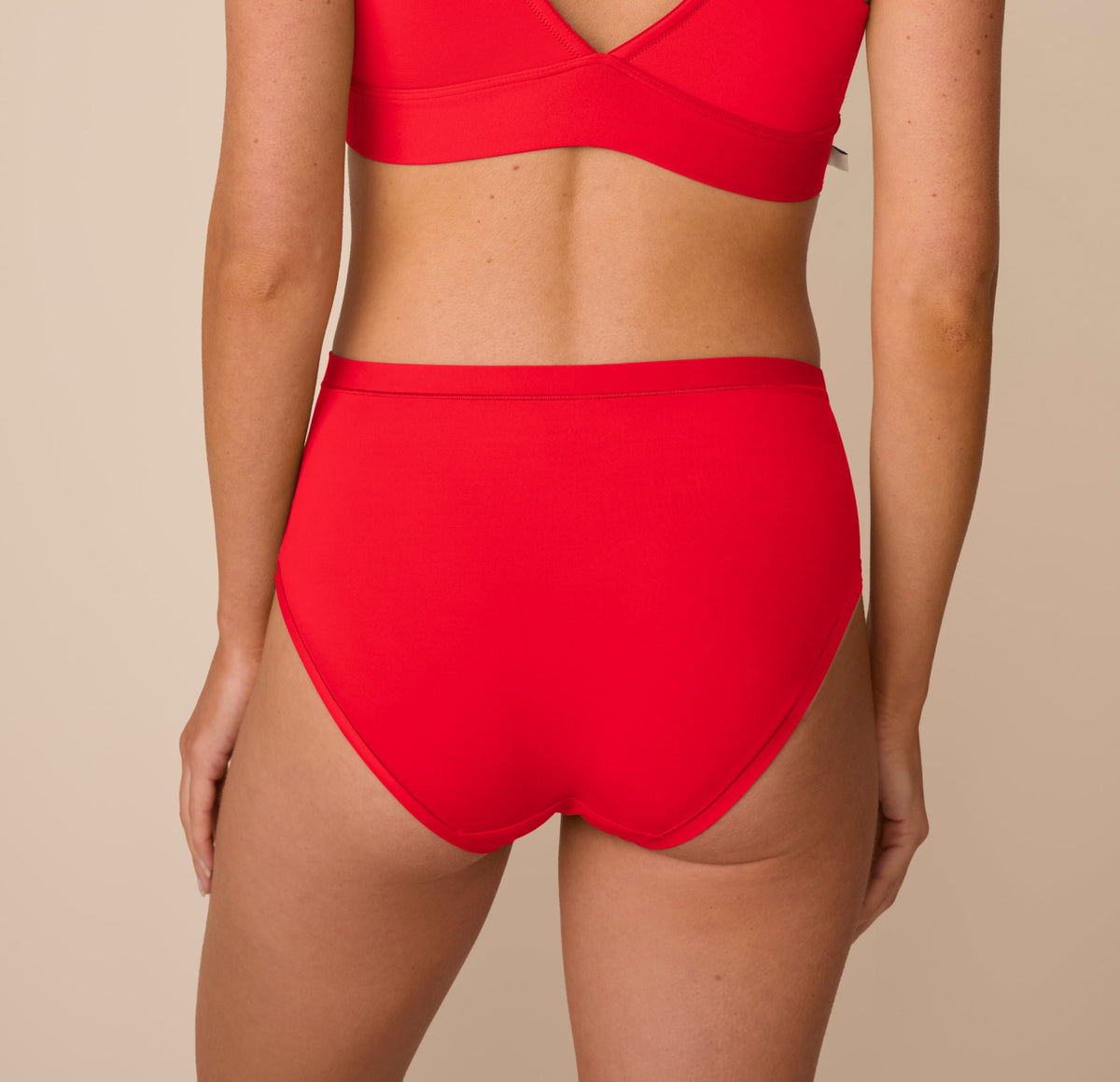 Harper Wilde - Bliss Highwaist Brief - Cherry -