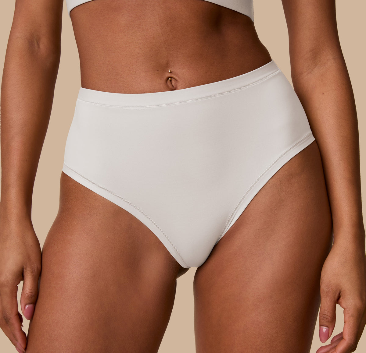 Harper Wilde - Bliss Highwaist Brief - Frost -