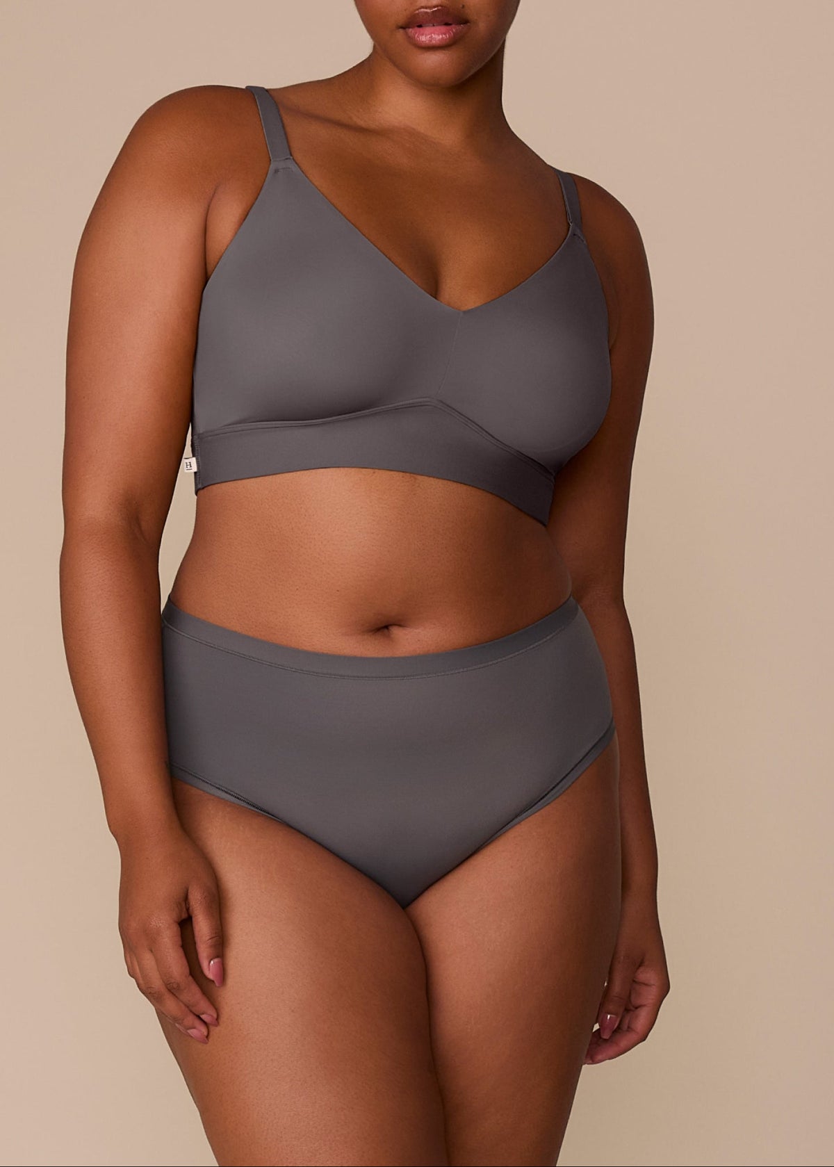 Harper Wilde - Bliss Highwaist Brief - Smoke -