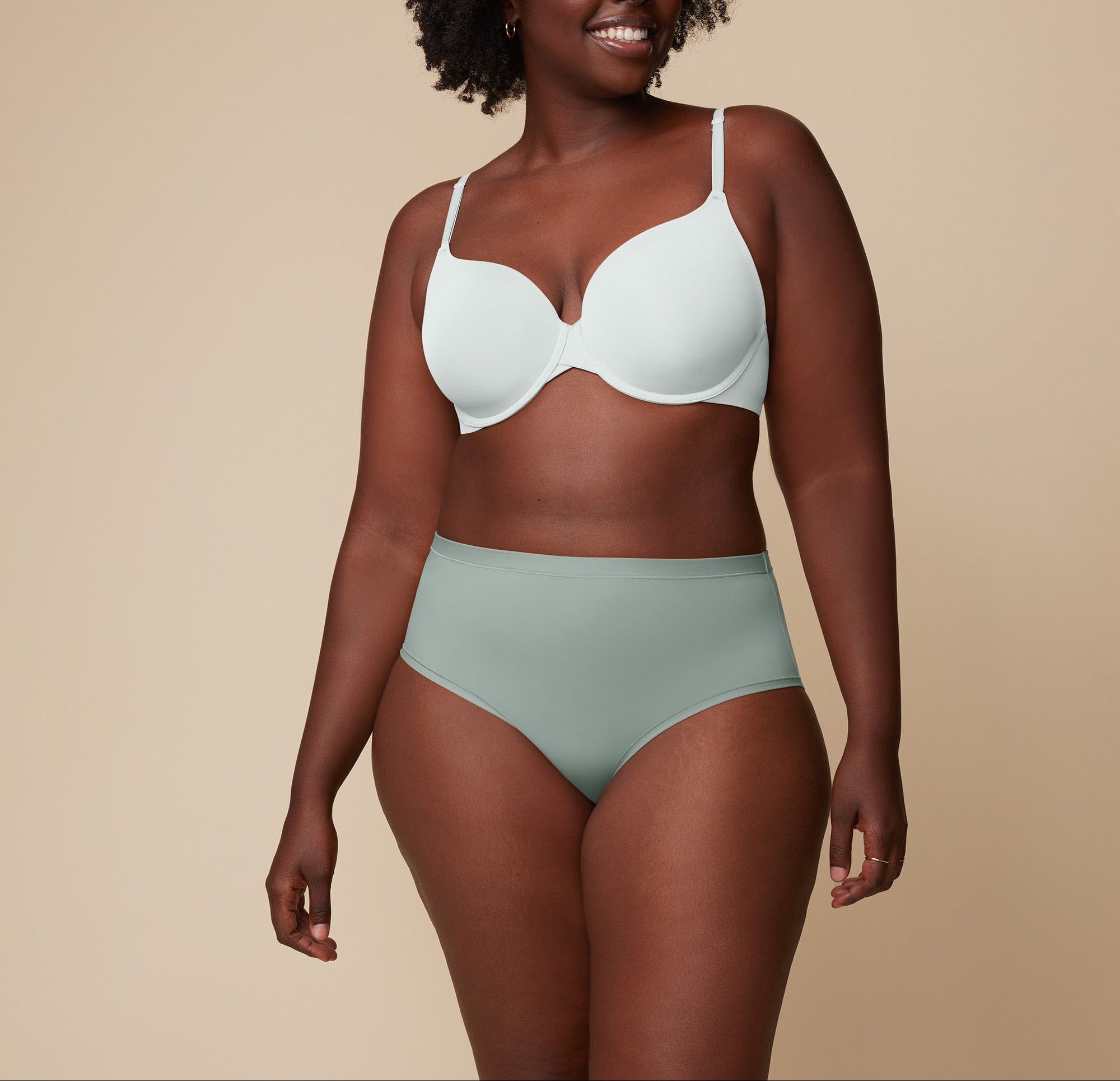 Harper Wilde - Bliss Highwaist Brief - Seaglass -