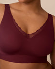 Harper Wilde - Bliss Lace Bralette - Bordeaux -
