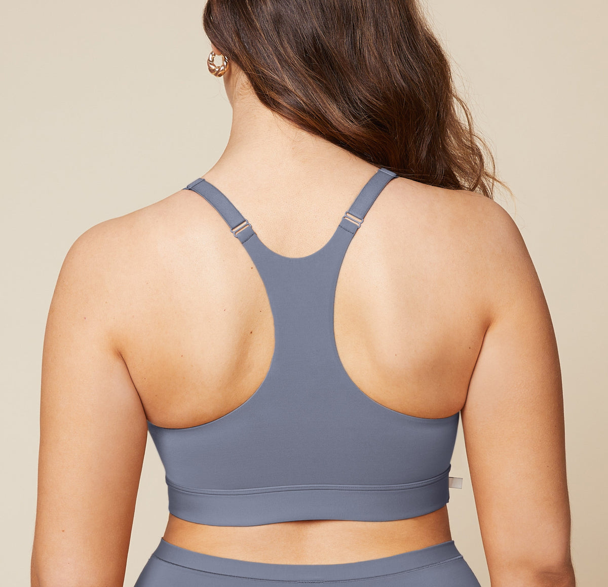 Harper Wilde - Bliss Racerback Bralette - Steel -