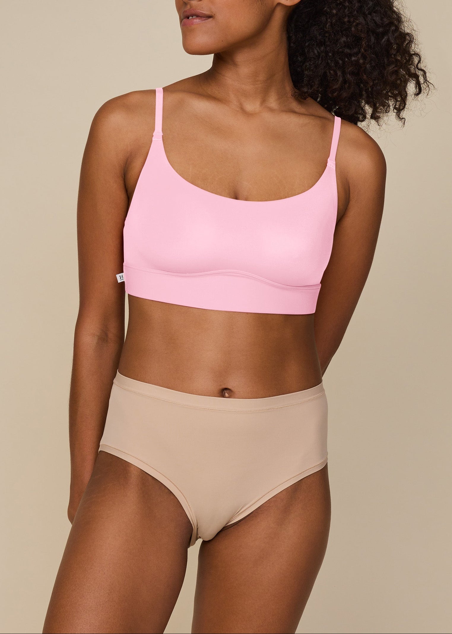 Harper Wilde - Bliss Scoop Bralette - Pink -