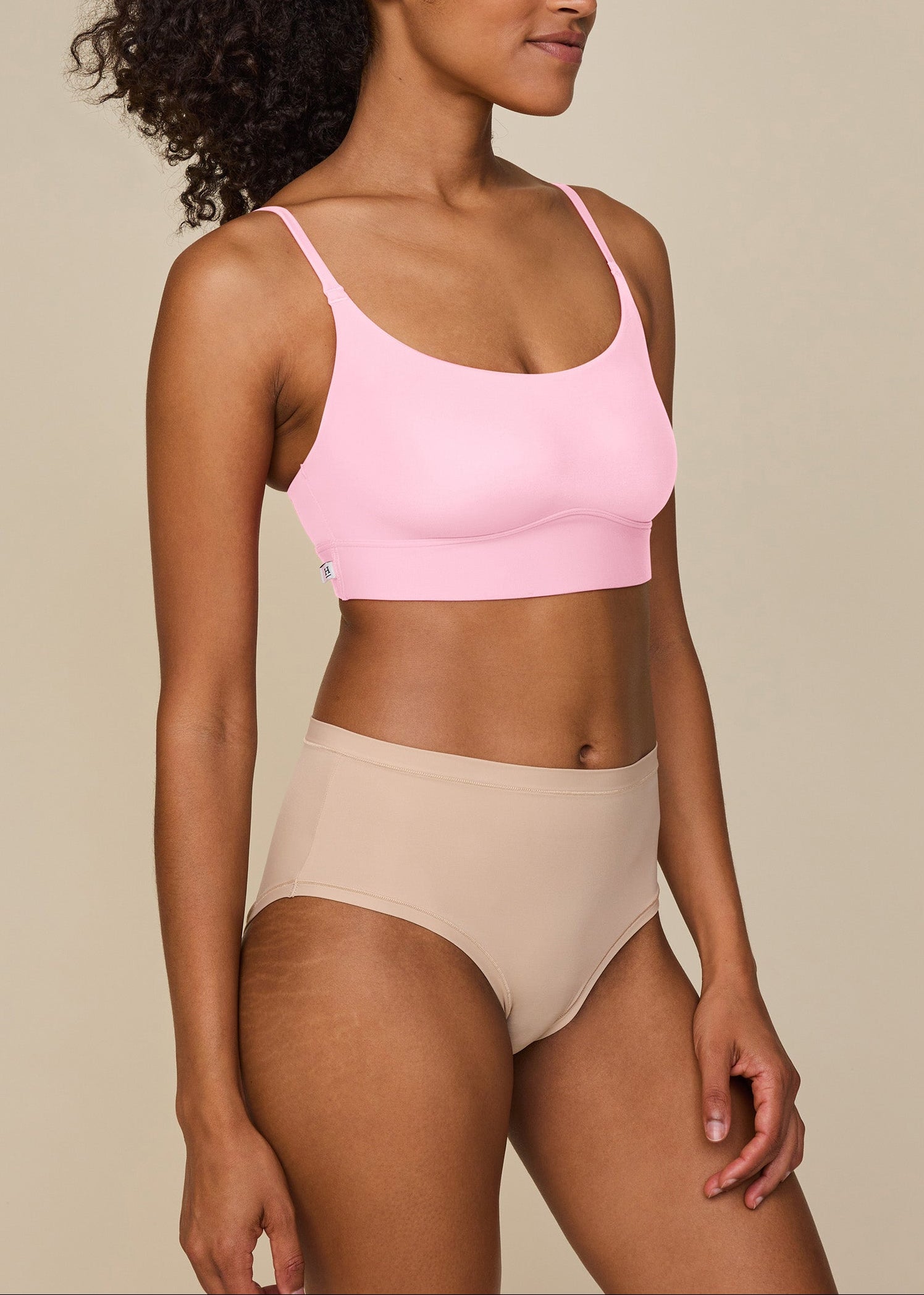 Harper Wilde - Bliss Scoop Bralette - Pink -