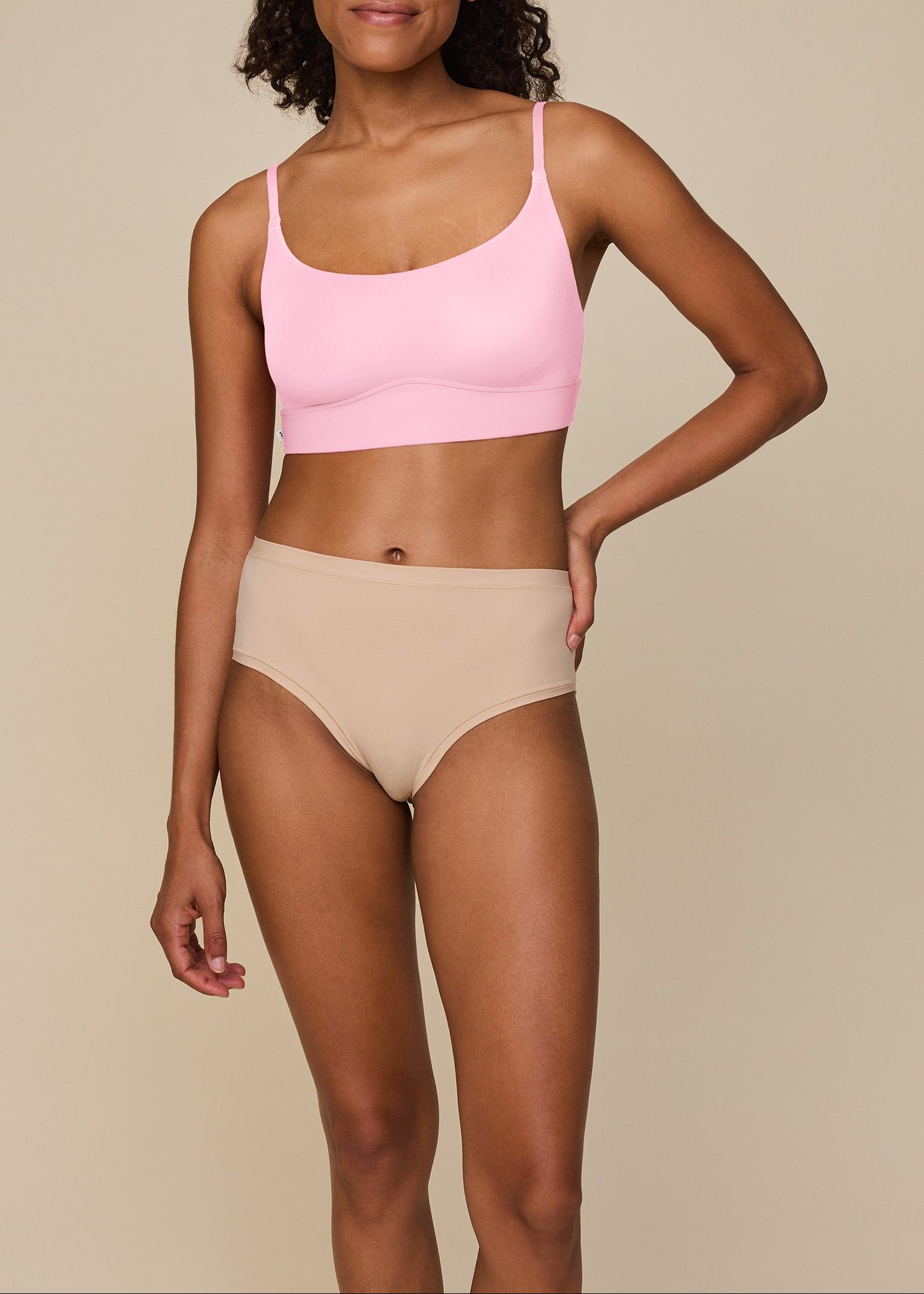 Harper Wilde - Bliss Scoop Bralette - Pink -