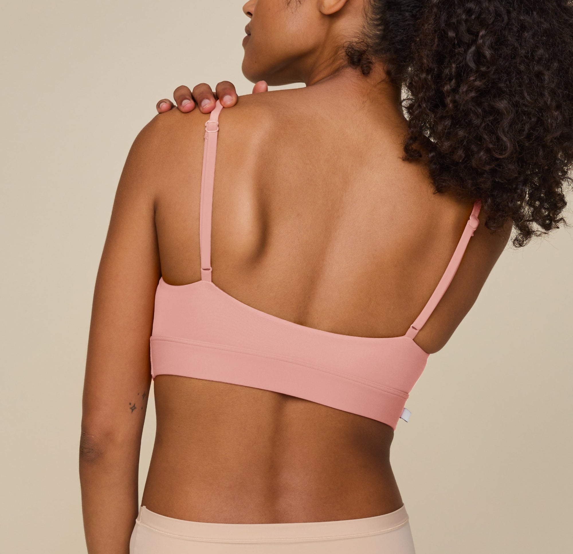 Harper Wilde - Bliss Scoop Bralette - Dusty Rose -
