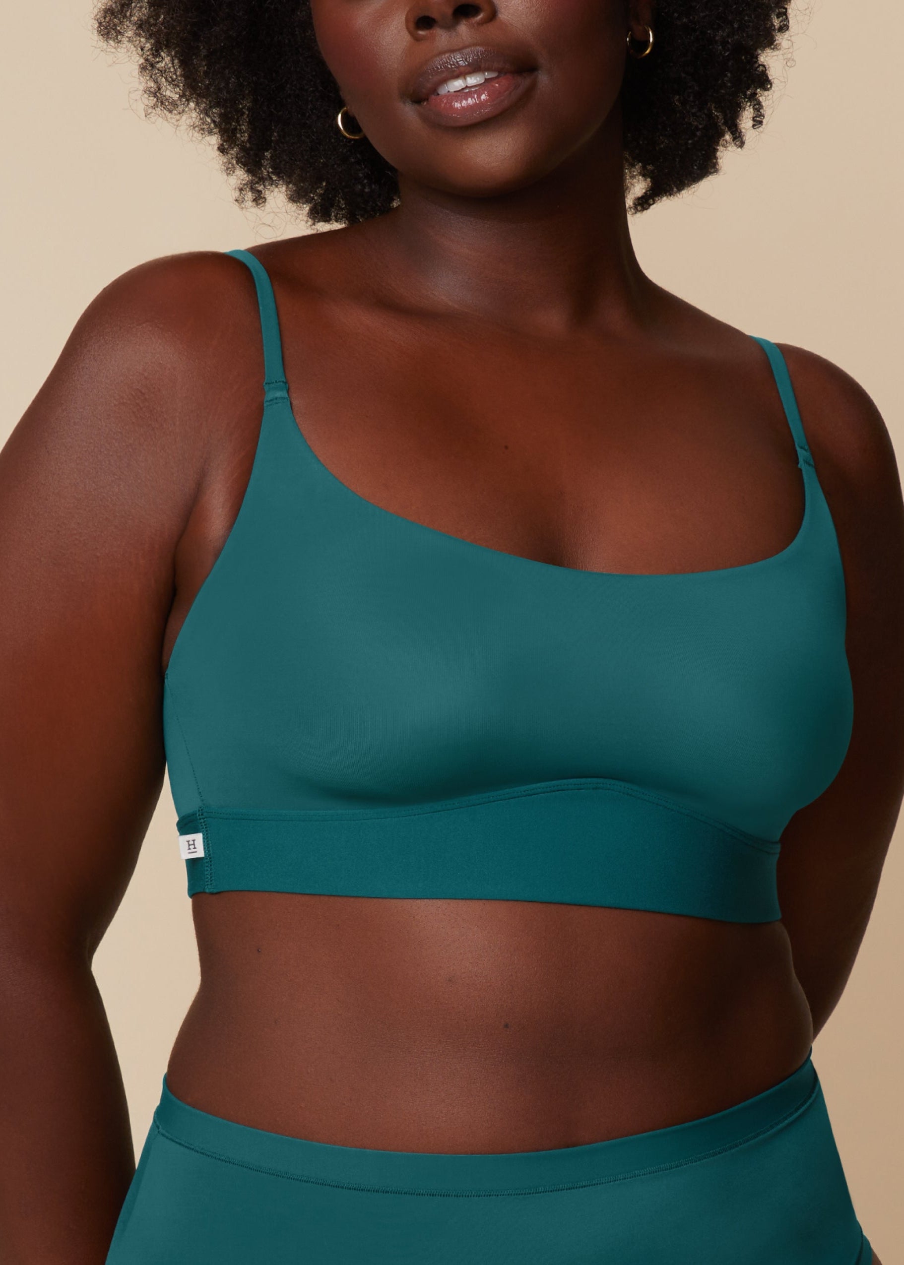 Harper Wilde - Bliss Scoop Bralette - Everglade -