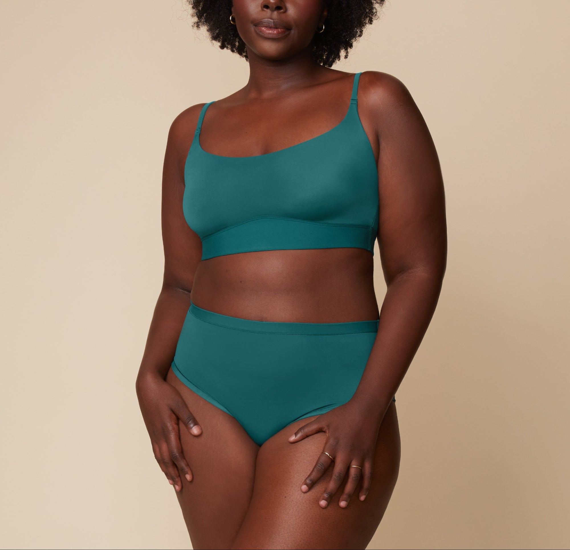 Harper Wilde - Bliss Scoop Bralette - Everglade -