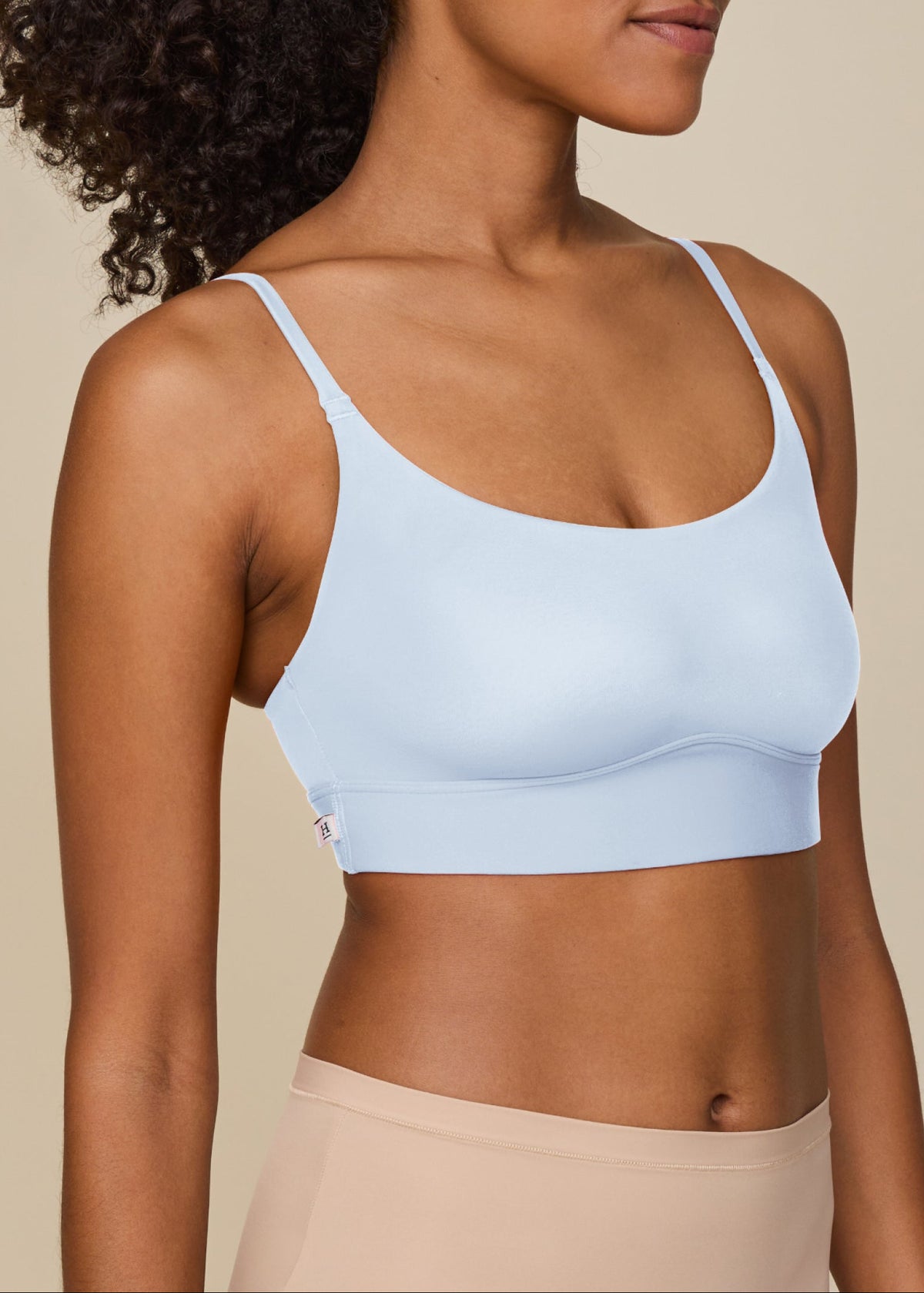 Harper Wilde - Bliss Scoop Adjustable Bralette - Tidal -