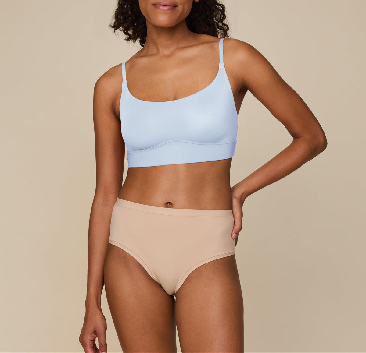 Harper Wilde - Bliss Scoop Adjustable Bralette - Tidal -