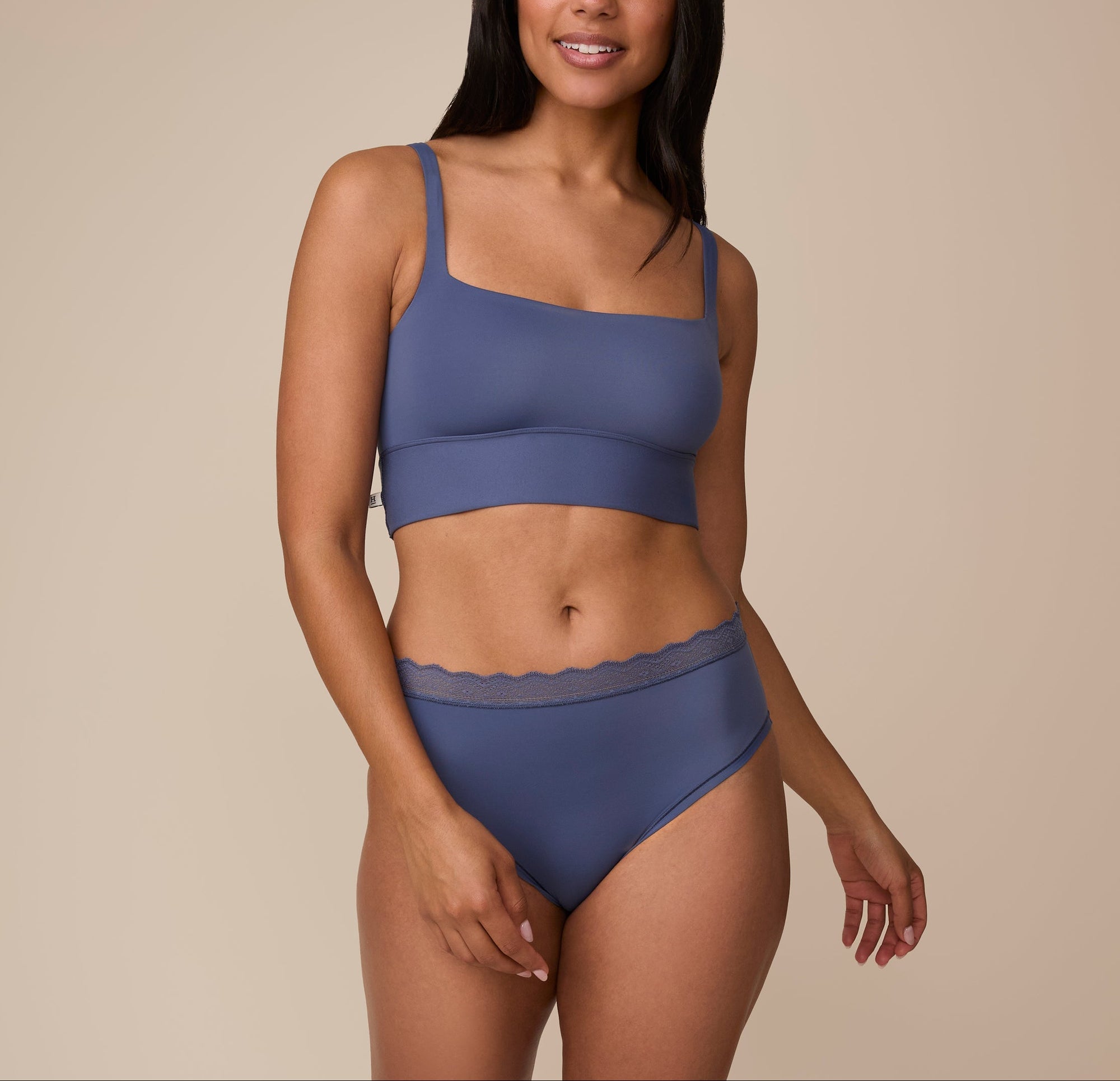 Harper Wilde - Bliss Square Neck Bralette - Twilight -