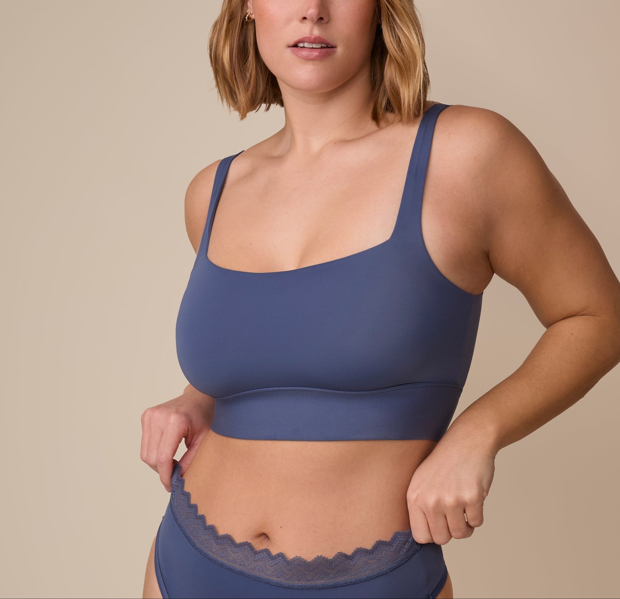 Harper Wilde - Bliss Square Neck Bralette - Twilight -