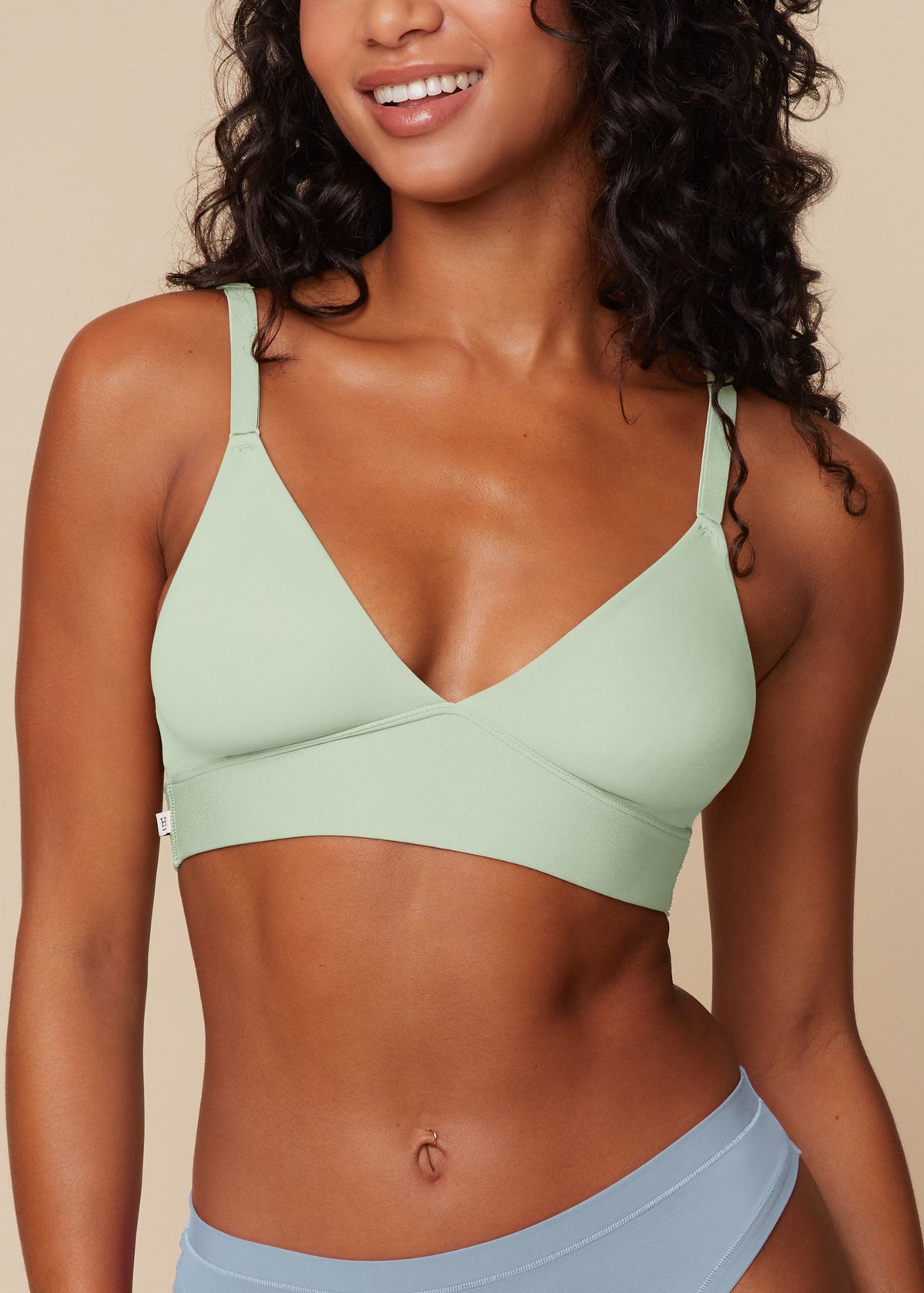 Harper Wilde - Bliss Triangle Bralette - Dew -