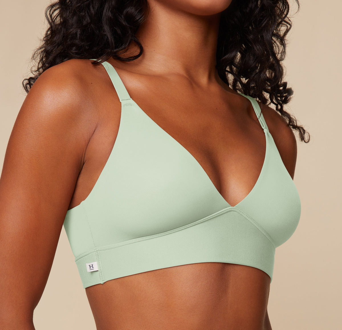 Harper Wilde - Bliss Triangle Bralette - Dew -