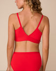 Harper Wilde - Bliss Triangle Bralette - Cherry -