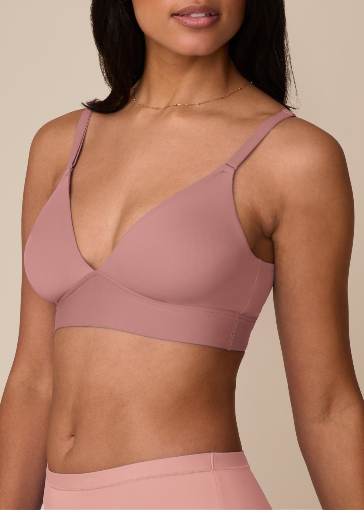 Harper Wilde - Bliss Triangle Bralette - Plum -