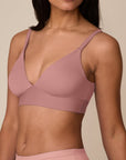 Harper Wilde - Bliss Triangle Bralette - Plum -